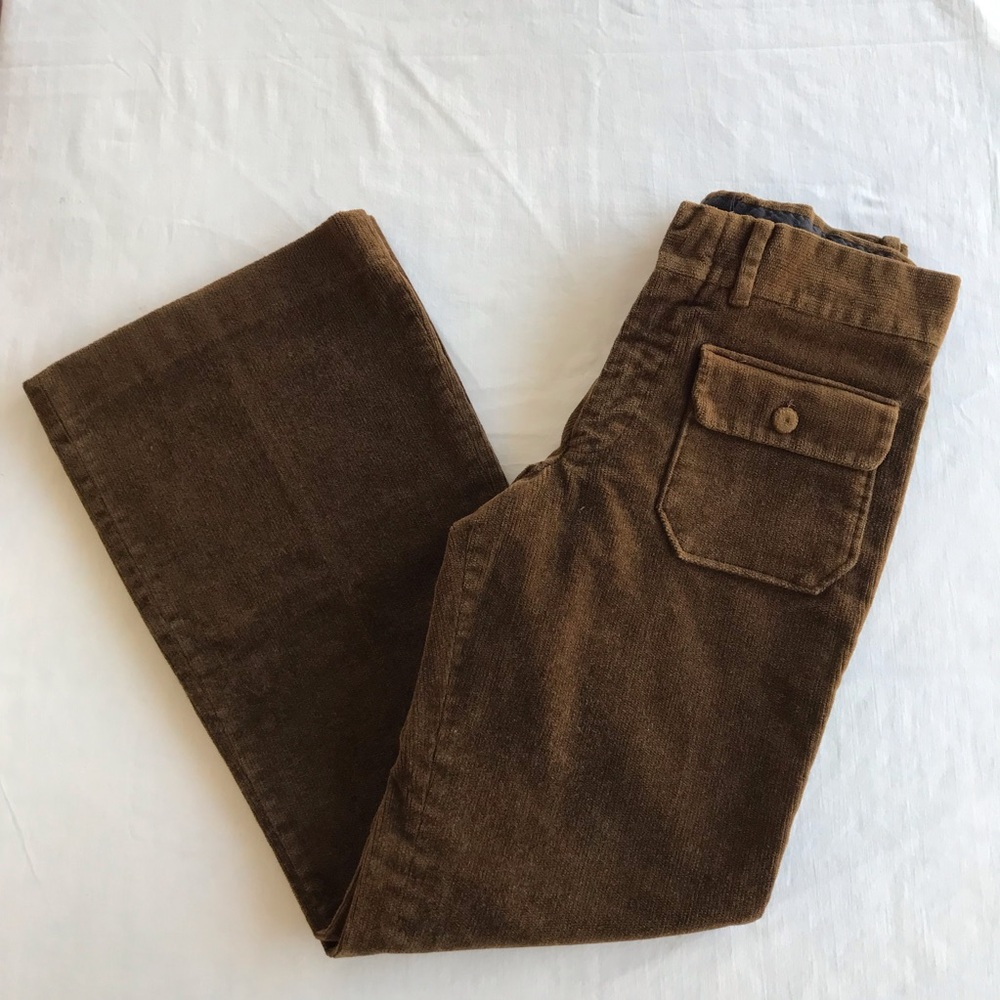 Women’s Wide Leg Corduroy Pants - Brown